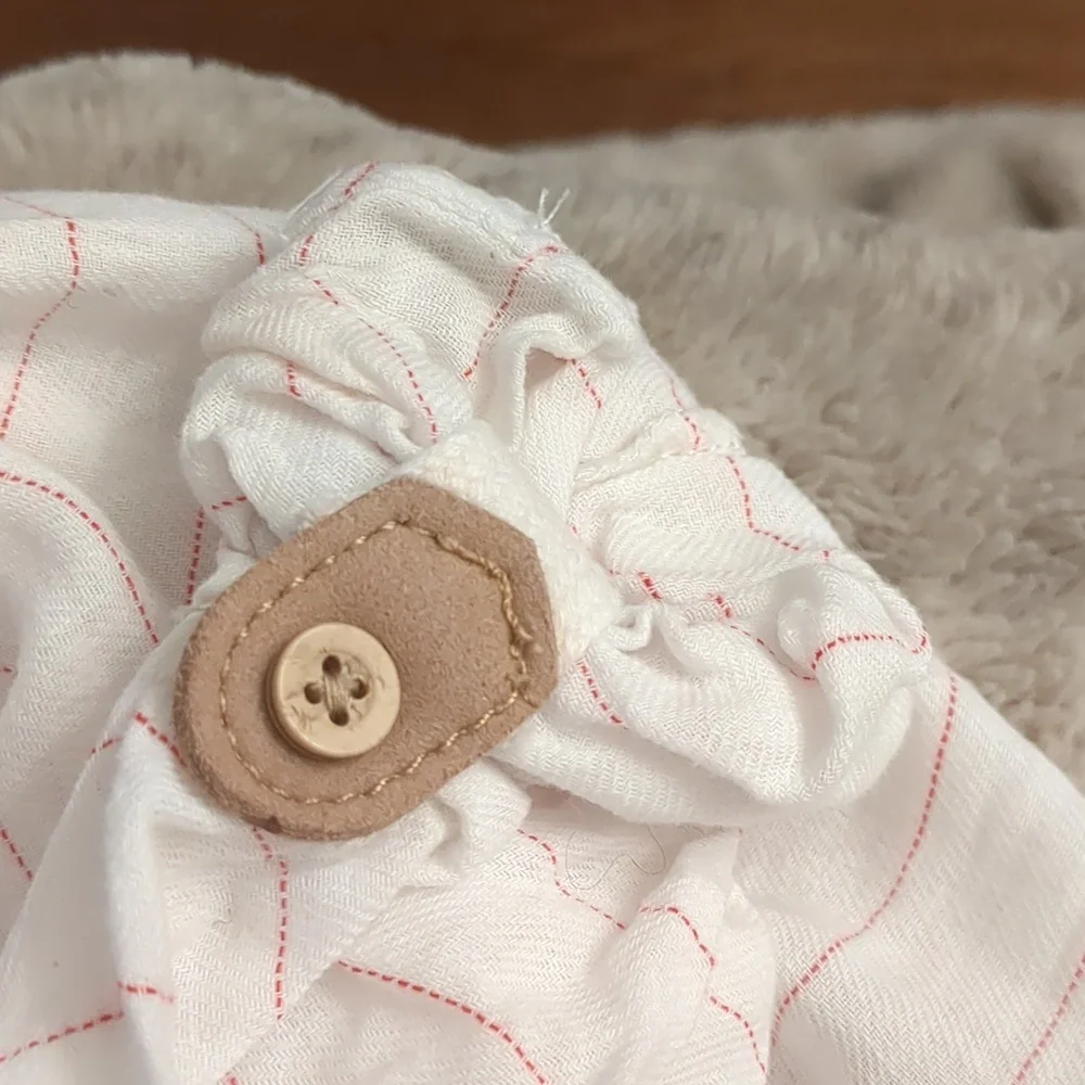 Zara | Linen Blend Pinstripe Button-down Shirt - Picture 3 of 4